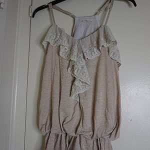 🌸Edge beige Shirt